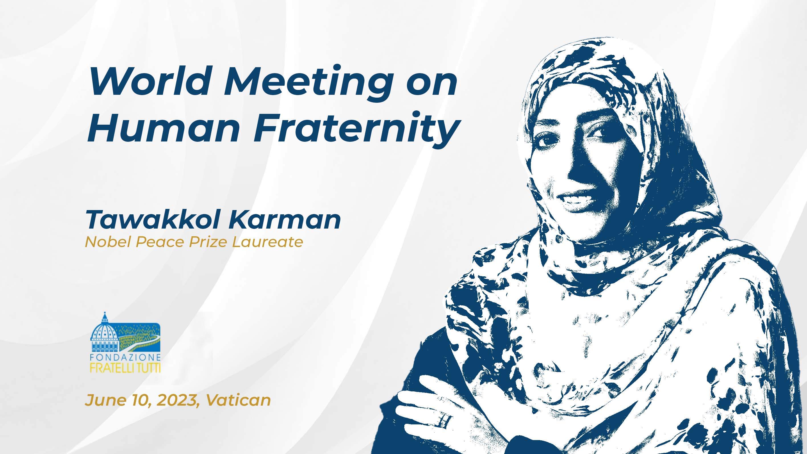 Tawakkol Karman to speak at Vatican Fraternity event